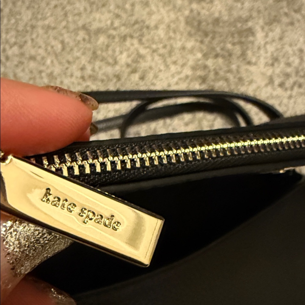 NWT Kate Spade black pebble leather crossbody bag Retails $329 - Picture 13 of 13